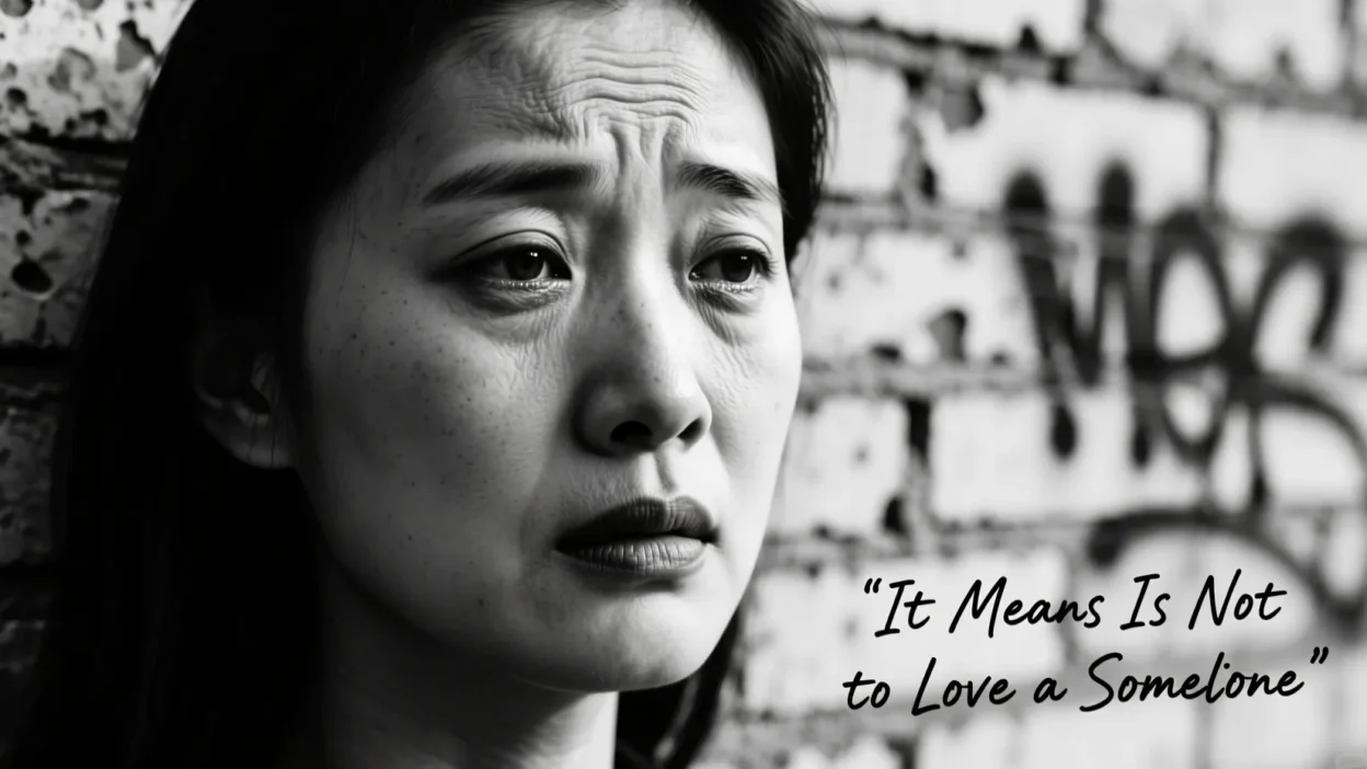 It Mean to Love Someone