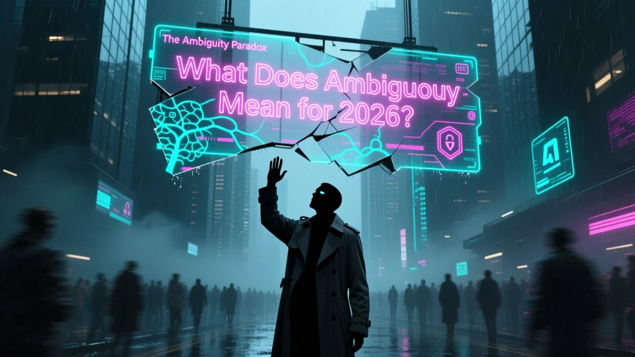 What Does Ambiguous Mean for 2026