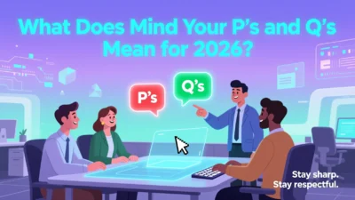 What Does Mind Your P's and Q's Mean for 2026