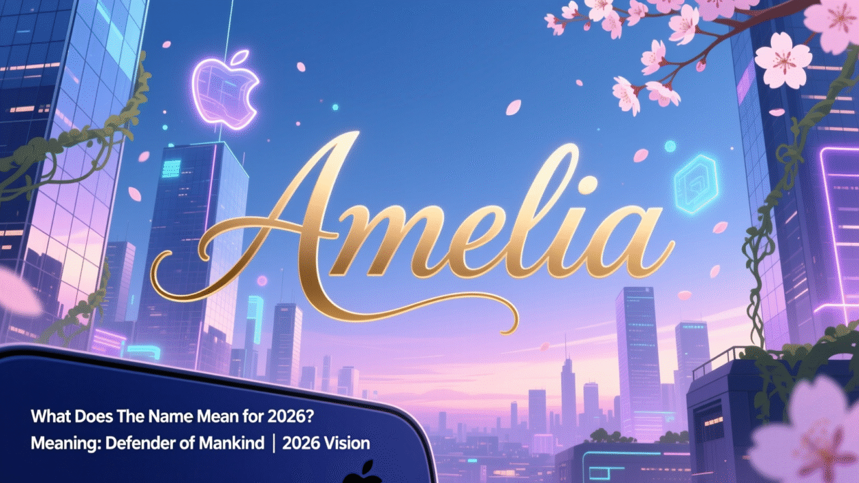 What Does the Name Amelia Mean for 2026
