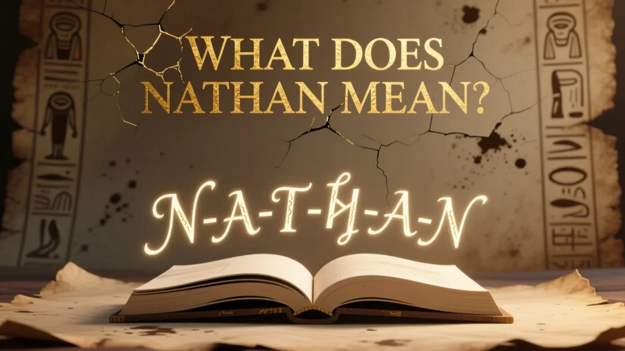 What Does Nathan Mean