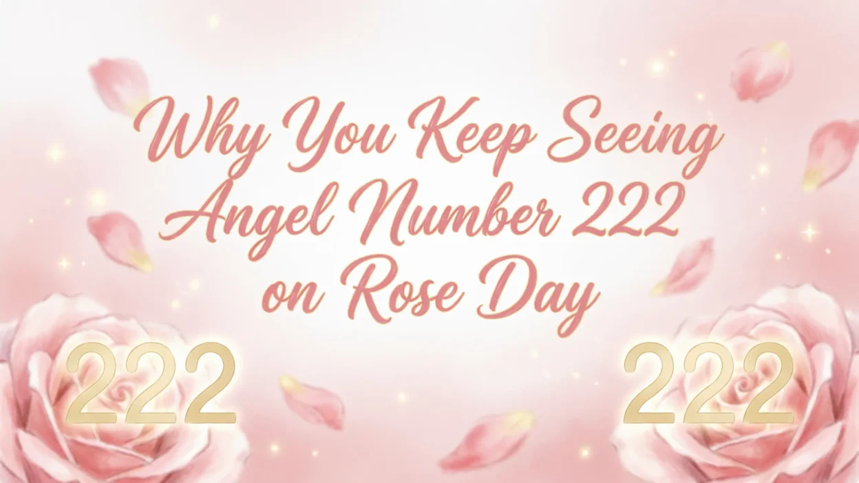 Why You Keep Seeing Angel Number 222 on Rose Day