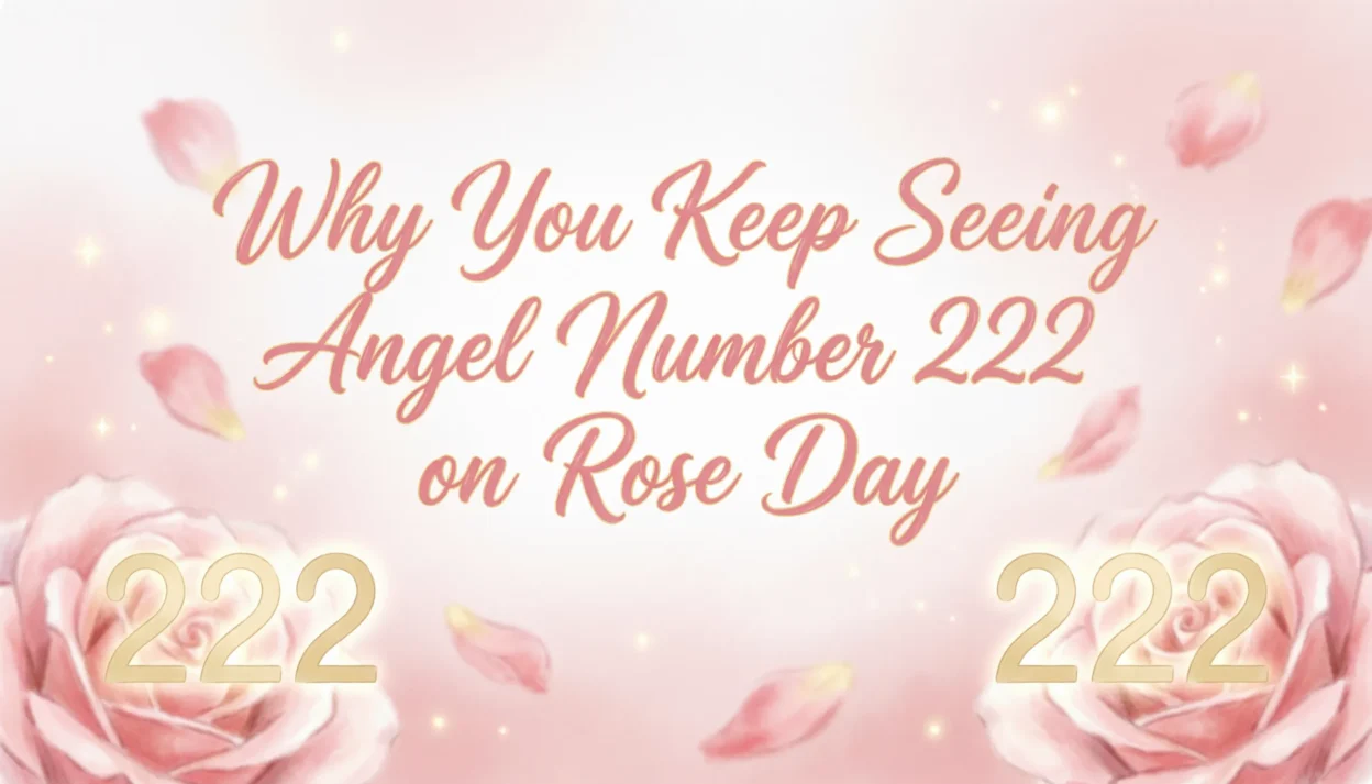 Why You Keep Seeing Angel Number 222 on Rose Day
